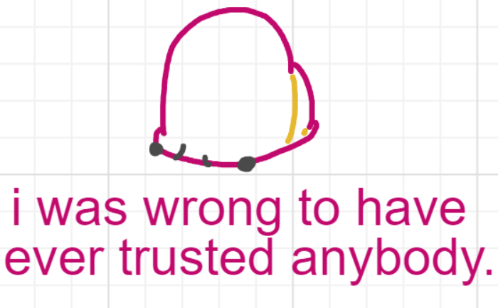 A panel from What's The Point, episode five of the Board Boards object show by Furretwalk/WalkingFurret.